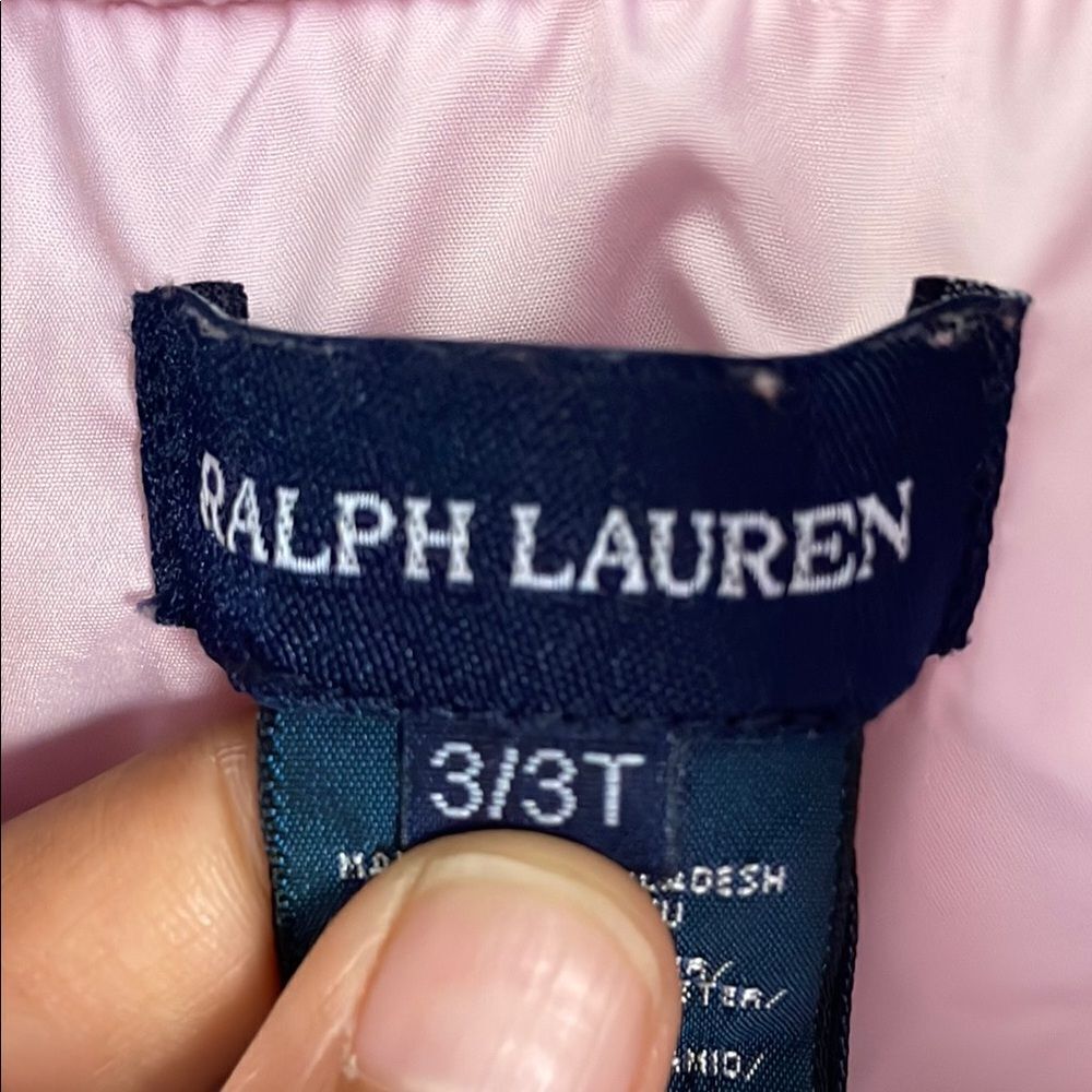 Ralph Lauren Blue Label Pink Quilted Vest - Picture 7 of 8